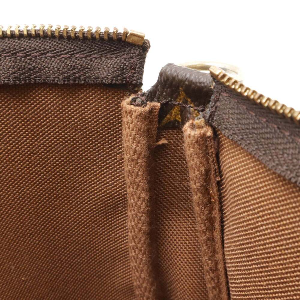 LOUIS VUITTON Brown Monogram Pochette Mini Bag - Picture 9 of 9